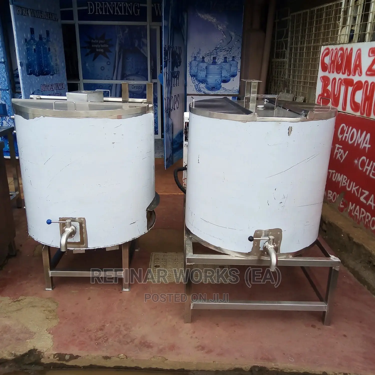 Milk Processing Pasteurizer and Chillers - Installation
