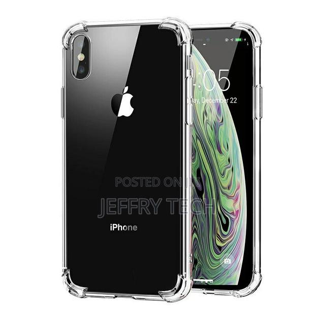 Shockproof Bumper Case + Glass iPhone 11 Pro Max Xs Xr/Silic - thumbnail 2