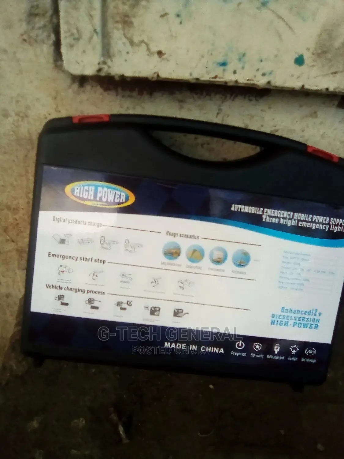 High Power Jumpstarter