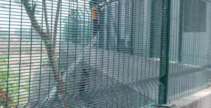 Power Utility High Security Galvanized Anti Climb Mesh Fence