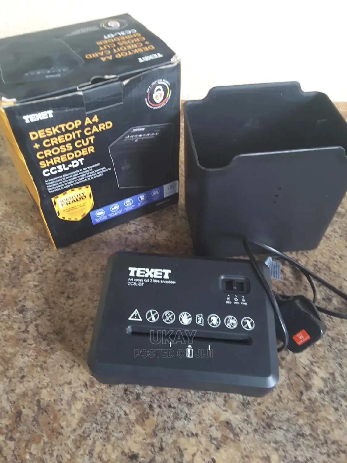 Uk-Shredder CC3L-DT