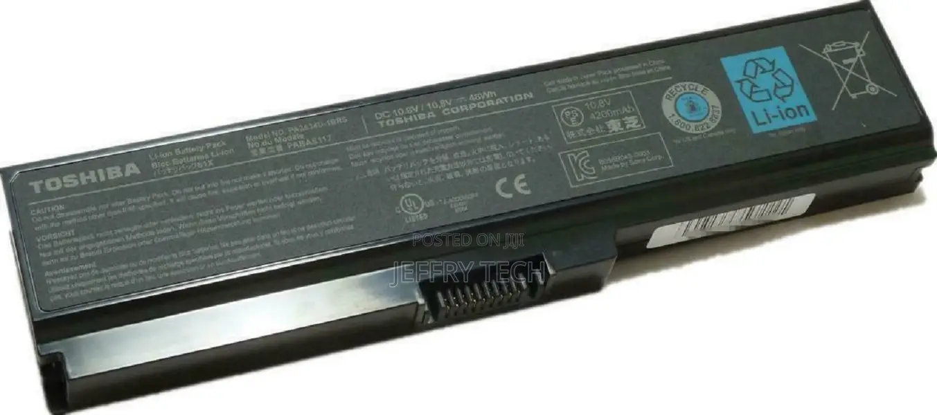 Battery for Toshiba Satellite P750 A660 C650 Pa3634u Pa3635