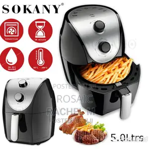 Black Sokany Air Fryer