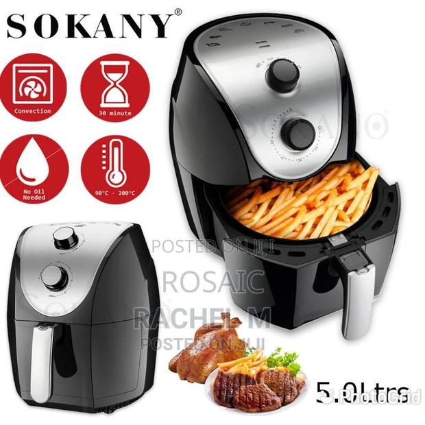 Black Sokany Air Fryer