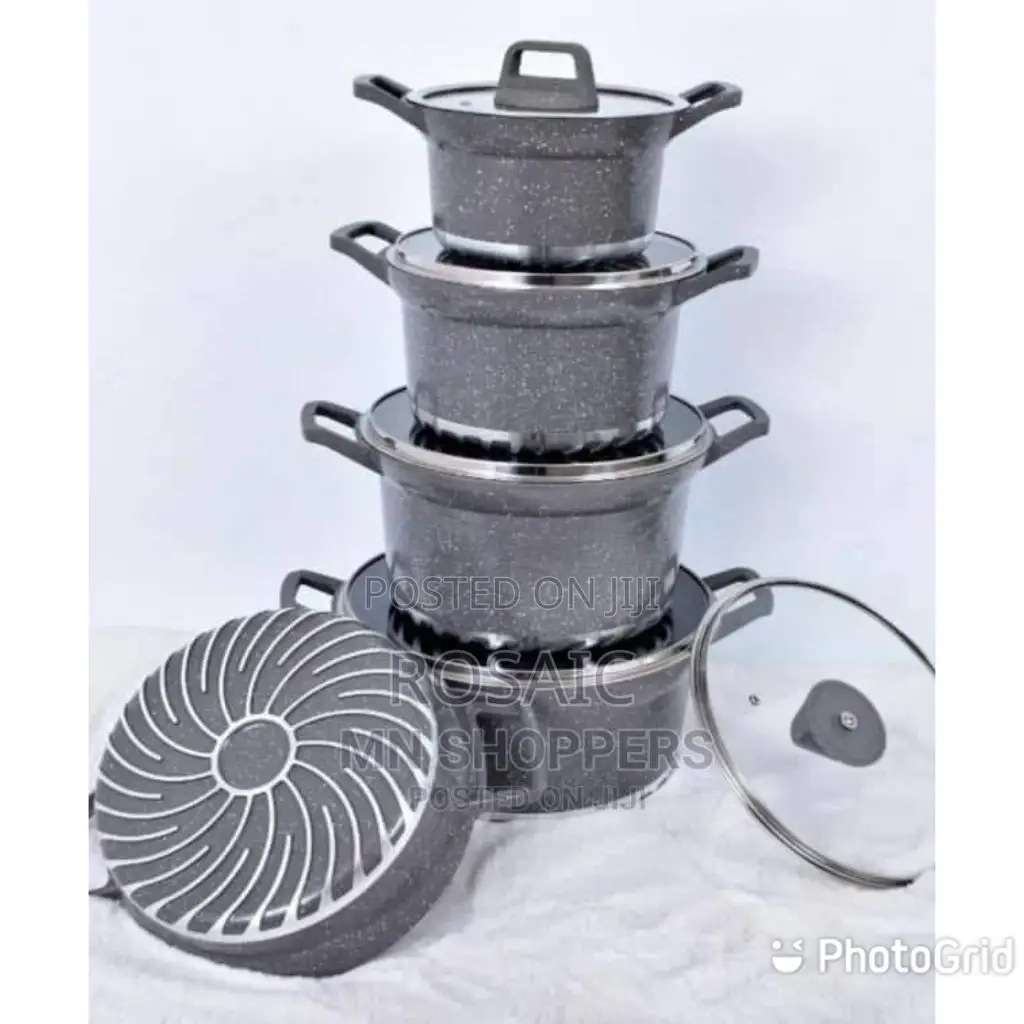 Grey Cookware Set