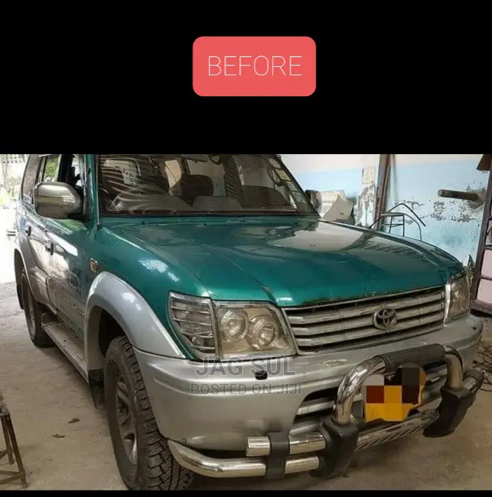 Expert Panel Beating and Spray Painting Serivices in Mombasa