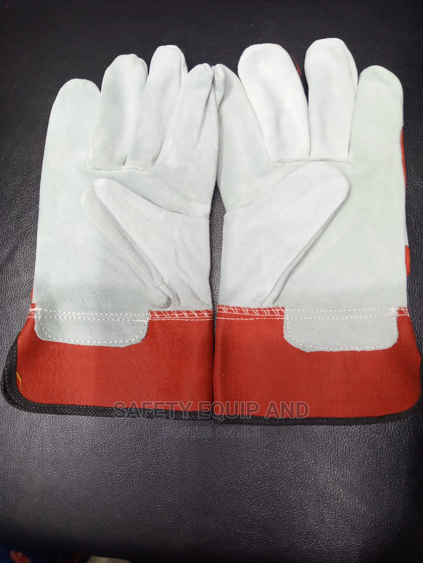 Rigger Style Cowspilt Double Palm Gloves
