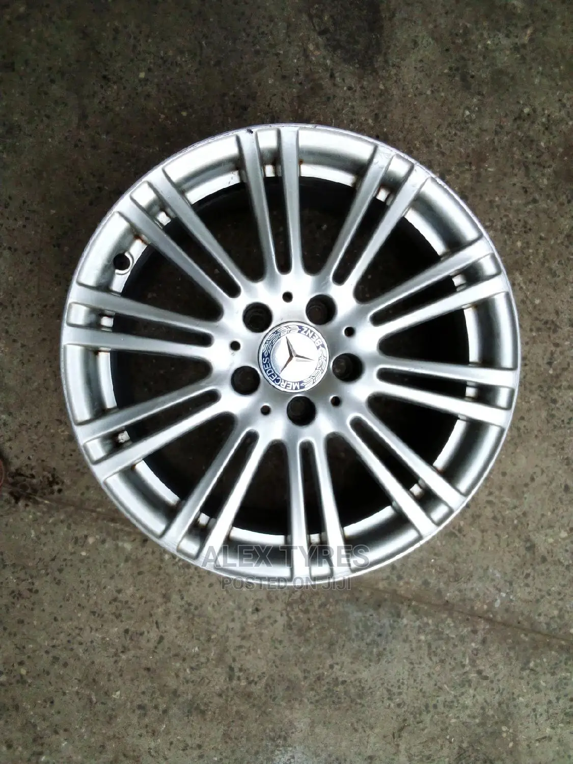 Size 17 Inch Mercedes Benz Original Sport Rims Set