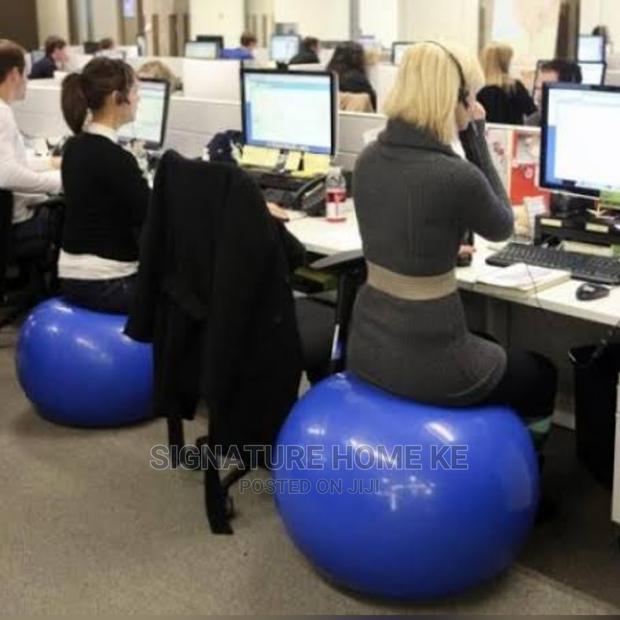 Yoga Ball/Pregnancy Ball/Workout Ball With Free Pump - thumbnail 3