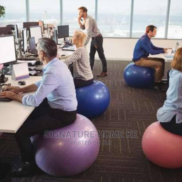 Yoga Ball/Pregnancy Ball/Workout Ball With Free Pump - thumbnail 2
