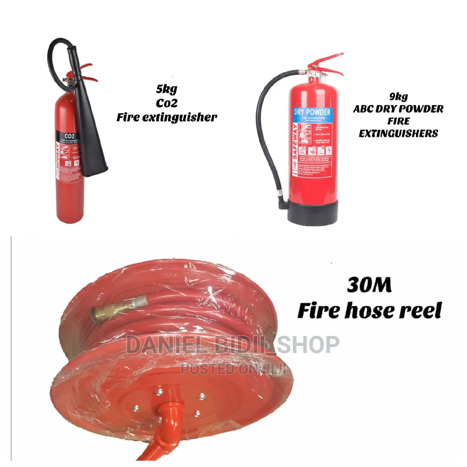 Fire Extinguisher Hose Reel 5kg Co2