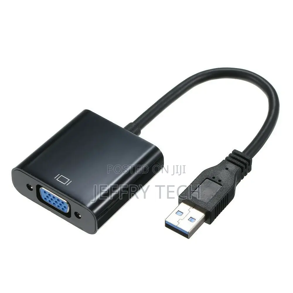 Usb3.0 To Vga Female Adapter Converter Cable 1080P For Pc La