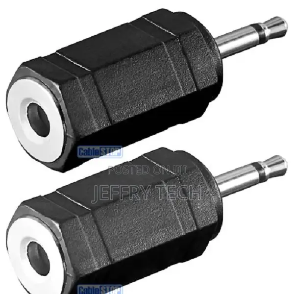 3.5 Mm MONO Female Socket to 2.5 Mm Mini Jack Male Plug Audi