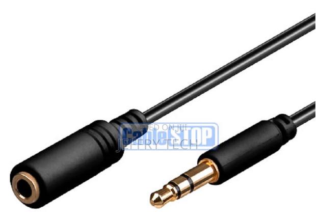 3M SLIM 3.5mm Mini Stereo Jack Plug to Socket Audio Headphon