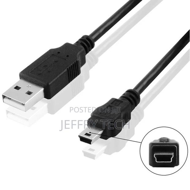 2.0 USB Cable, Data Cable, Charging Cable a to Mini B 5-Pin