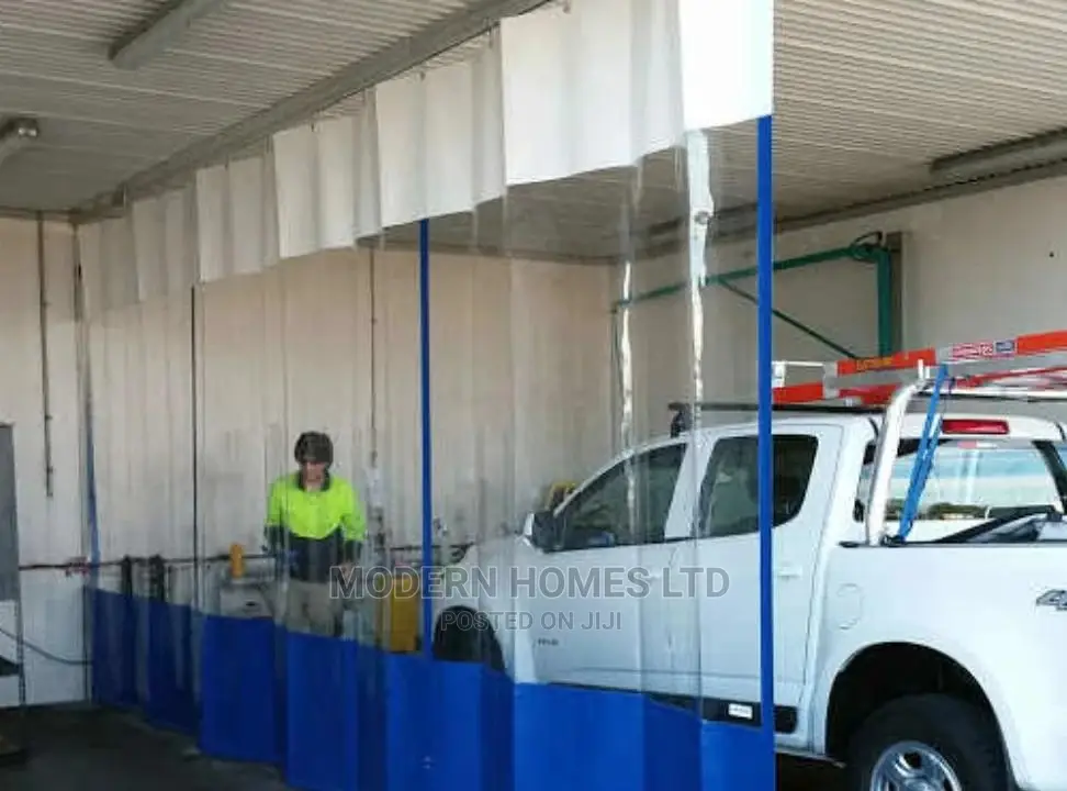Heavy Duty Car Wash PVC Plastic Curtains Walls
