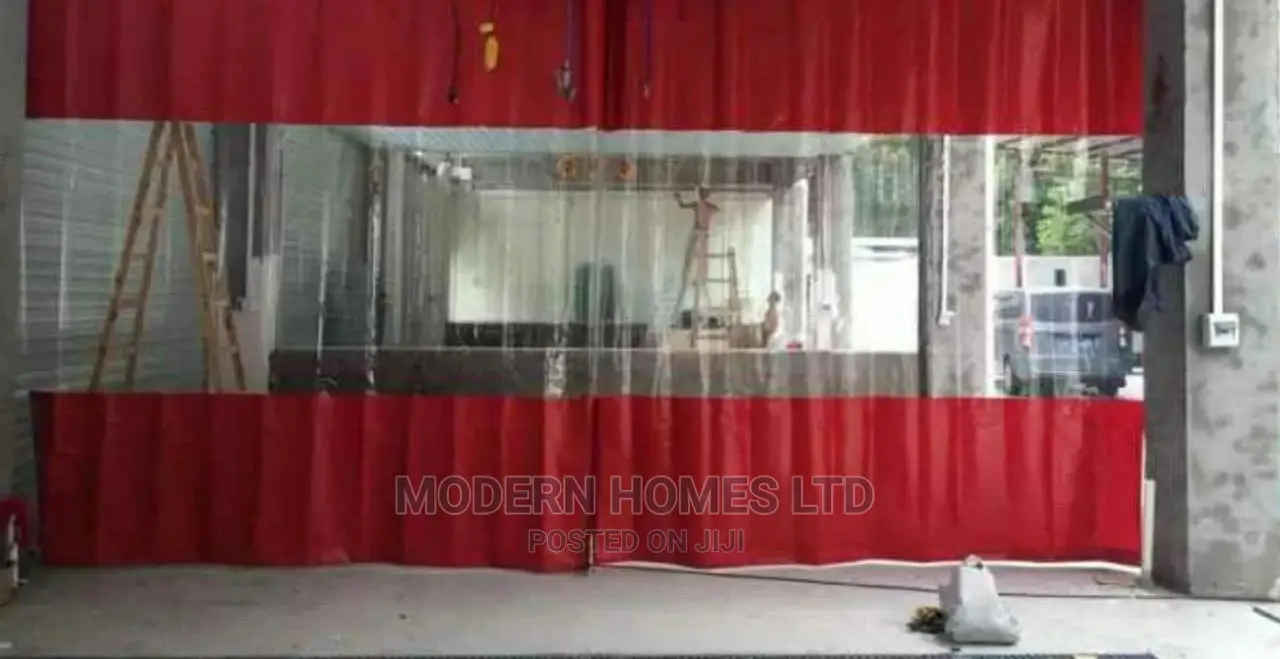 Heavy Duty Car Wash PVC Plastic Curtains Walls