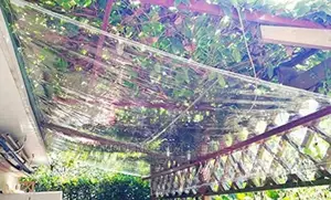 Transparent Plastic Waterproof/Dustproof Car Wash Partition