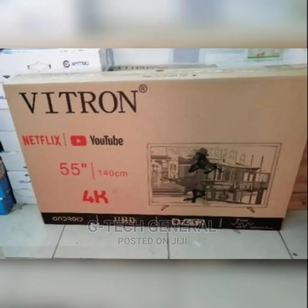 Vitron 55" Inch Ultra Hd Frameless Android Tv