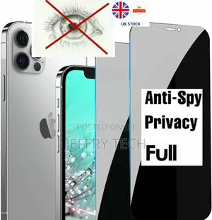 Privacy Anti-Spy Glass Screen for iPhonese XR 11 13 Pro Max