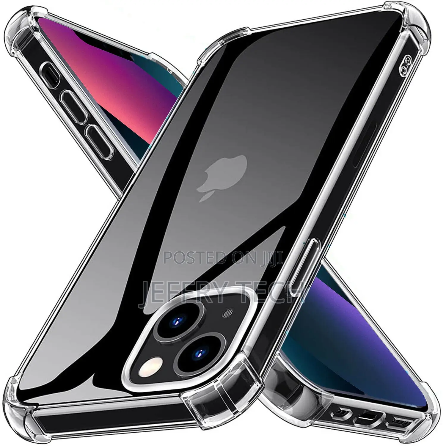 Clear Shockproof Bumper Case for iPhone 13 12 Pro Max Mini 1