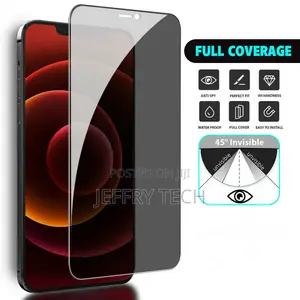 5D Privacy Screen Protector for iPhone 13 Promax 12 11 XS C