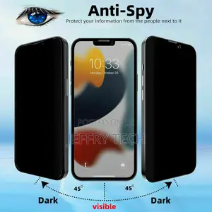 5D Privacy Screen Protector for iPhone 13 Promax 12 11 XS C