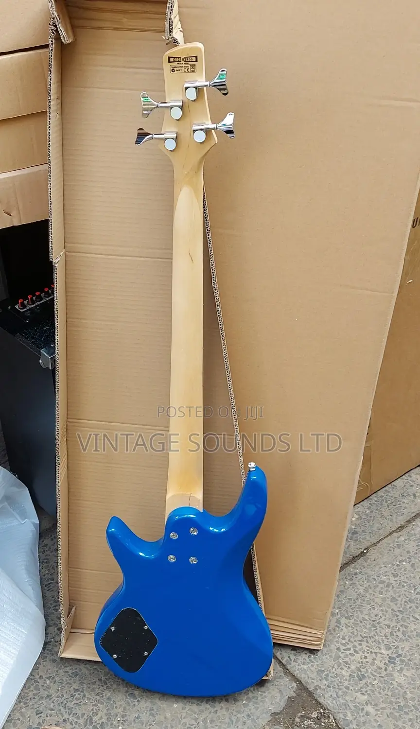 Ibanez 4 Strings Electric Bass Guitar 24fret ( Blue)