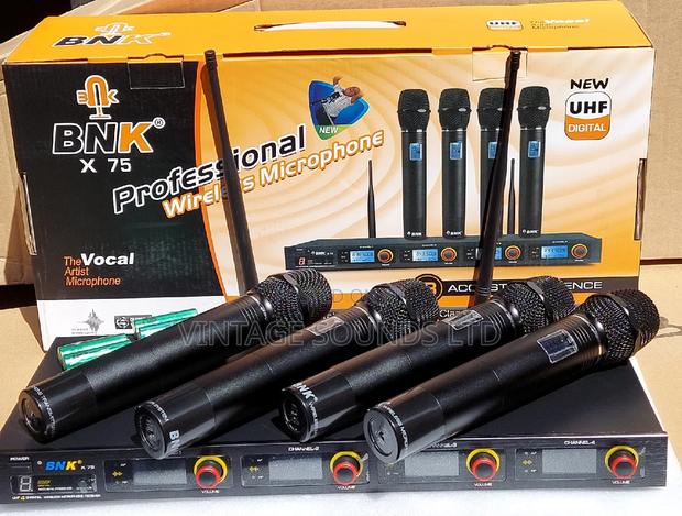 Bnk X75 Uhf 4 Wireless Microphone - thumbnail 2