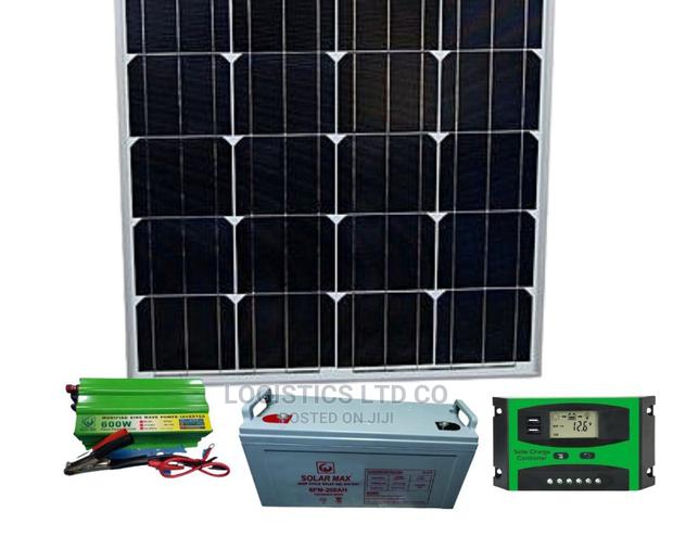 200watts Solar Panel,200ah Battery Plus 600watts Inverter - main view