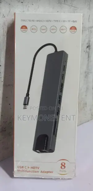 5 Ports Multimedia 4K C 5 IN 1 Type C With SD TF Card Reader