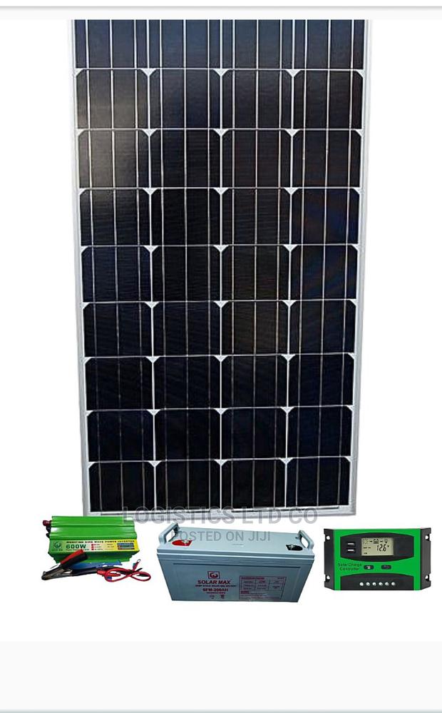 100watts Solar Panel,100ah Battery,Charger Controller 10A
