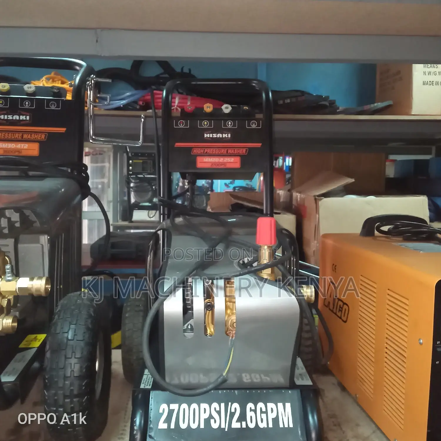2700psi/2.6gpm Hisaki Car Wash