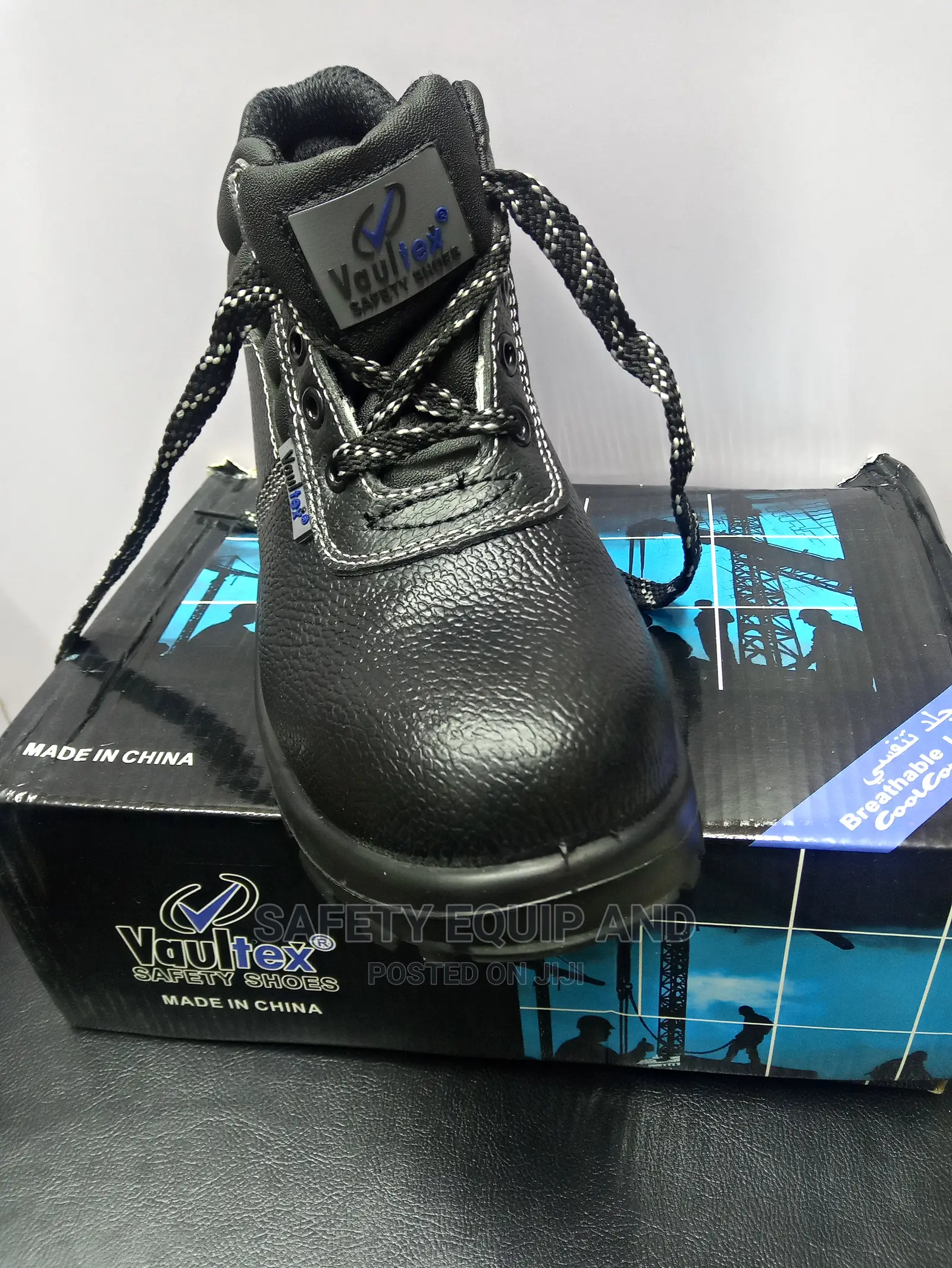 Safety Boots-Antiscratch/Pure Leather