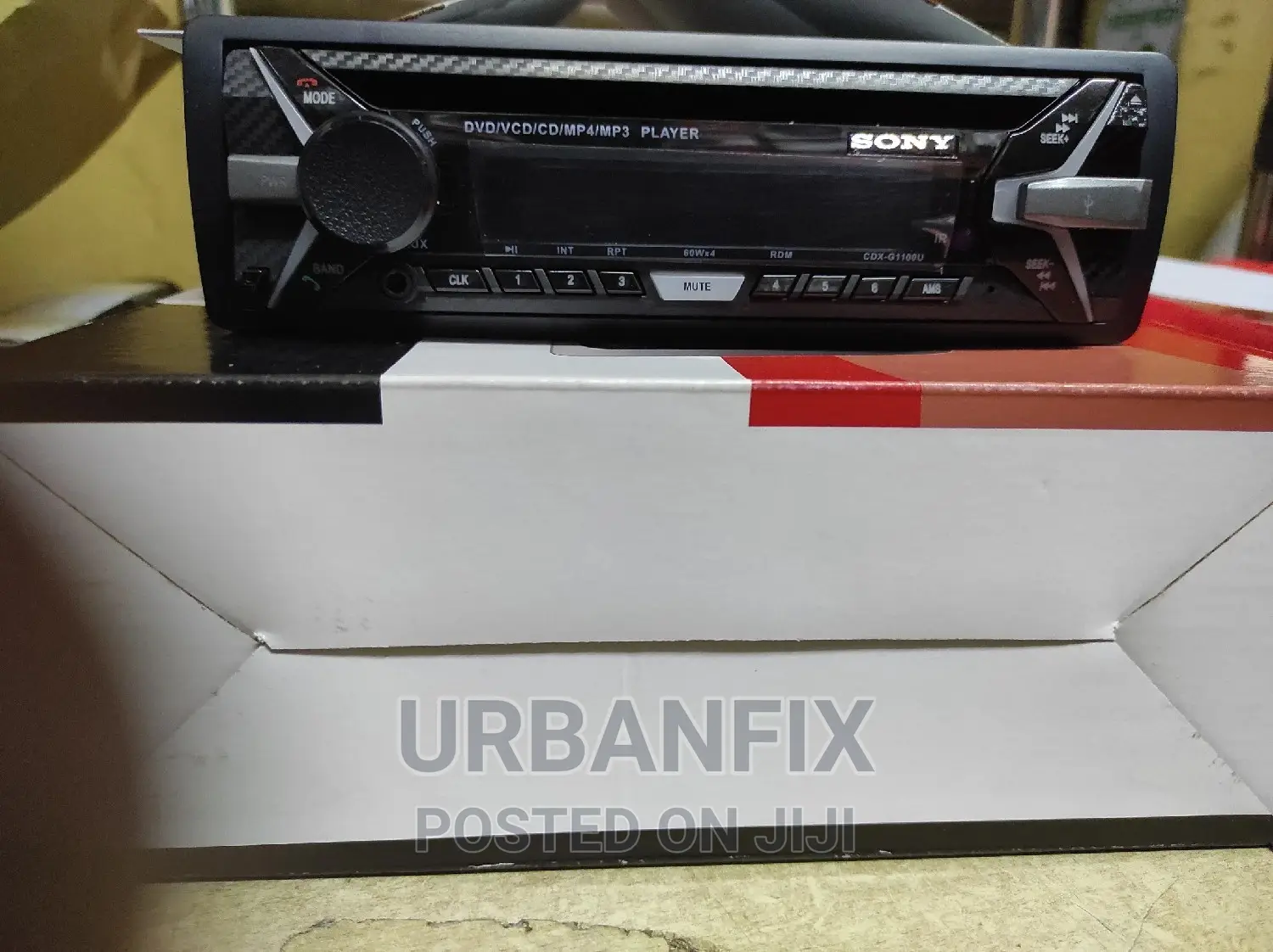 Bluetooth Sony Car Radio With DVD, FM, USB and AUX
