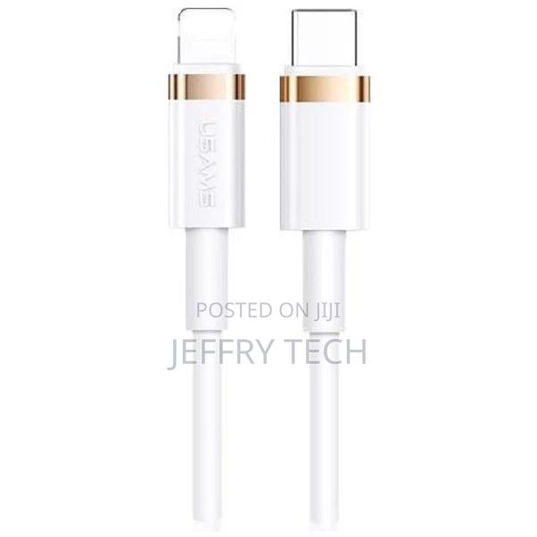 USAMS US-SJ484 U63 Type-C to Lightning 20W PD Fast Charging