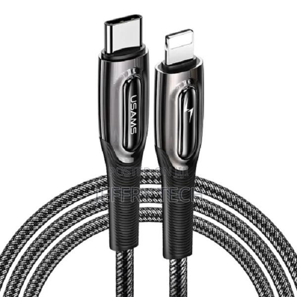 US-SJ496 Type-C to Lightning 20W PD Fast Charging Data Cab