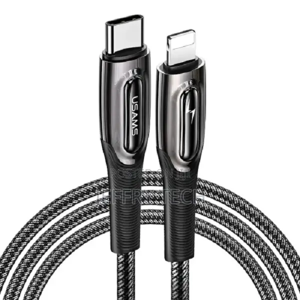 US-SJ496 Type-C to Lightning 20W PD Fast Charging Data Cab