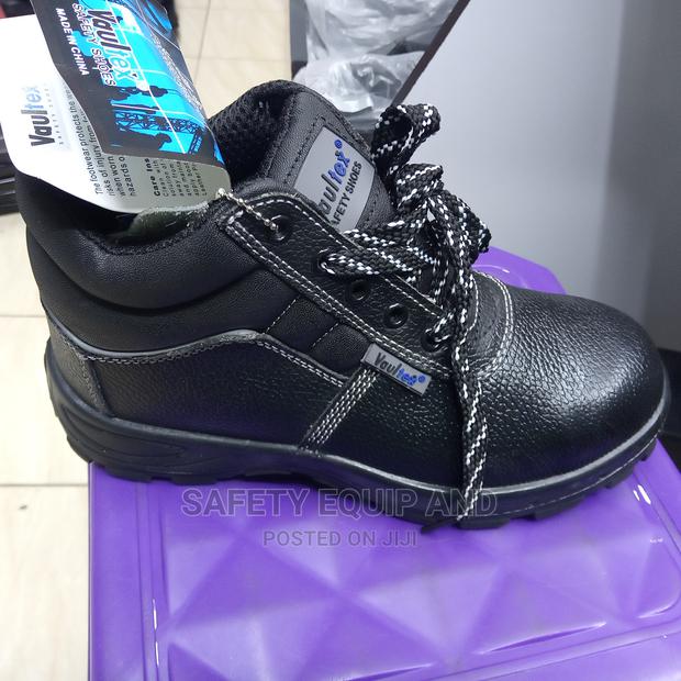 Safety Boots-Vaultex Pure Leather Boots - main view