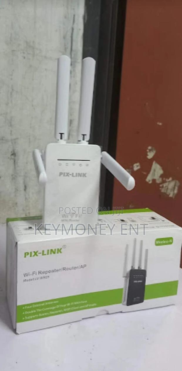 Pixlink 4 Antenna Wifi Repeater Extender Booster Range Exten - main view