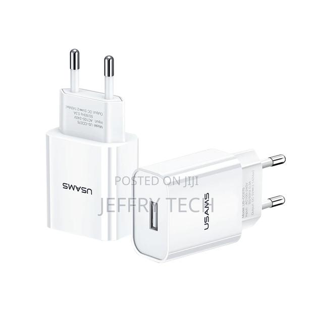 Us-Cc075 T18 Single USB Travel Charger (Eu) - main view
