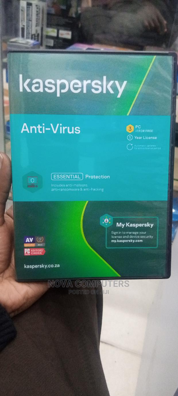 Kaspersky Anti-Virus 3+1 User - main view