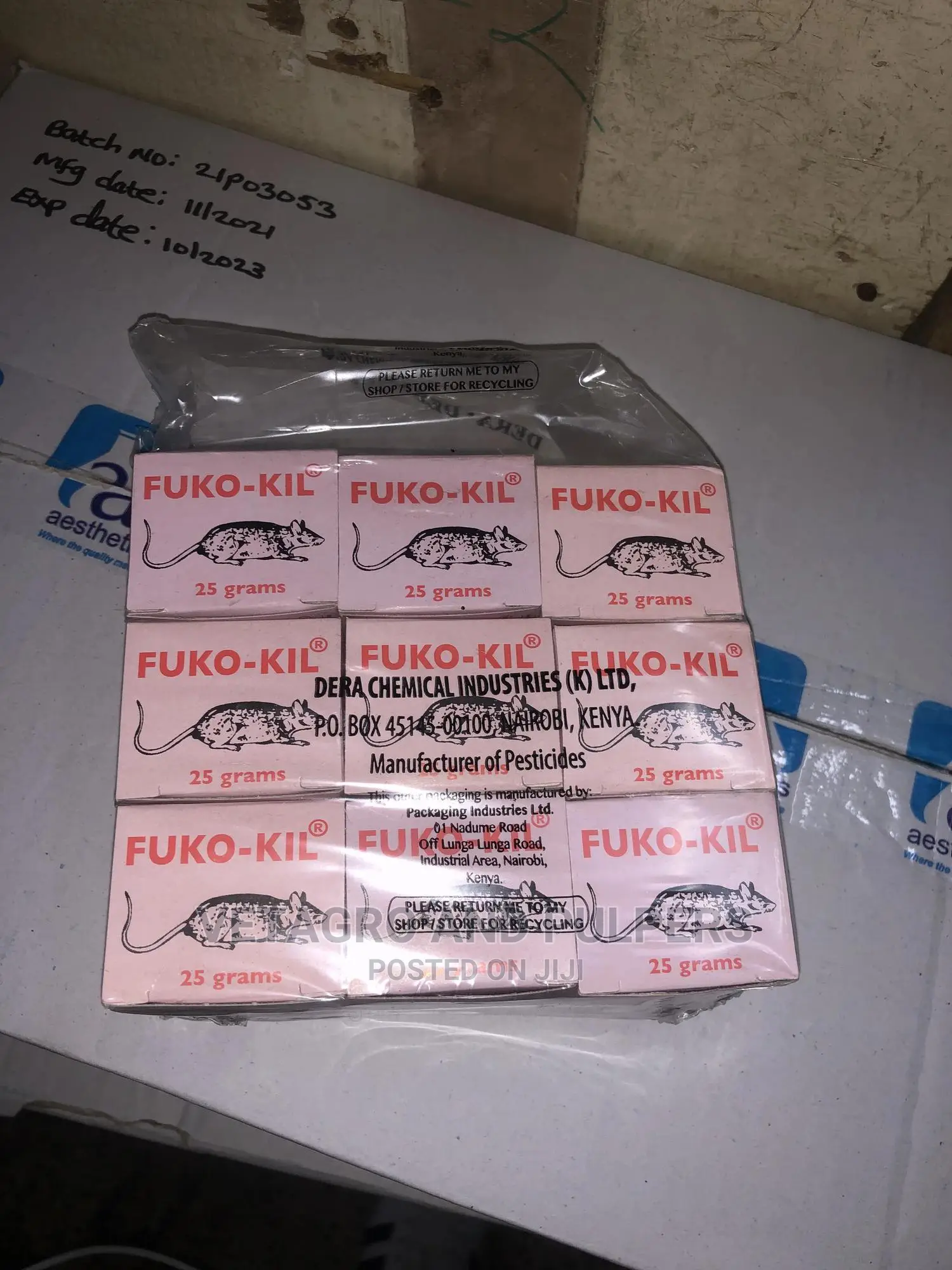 Fuko-Kil 10% – Mouse Rat Paste -100g