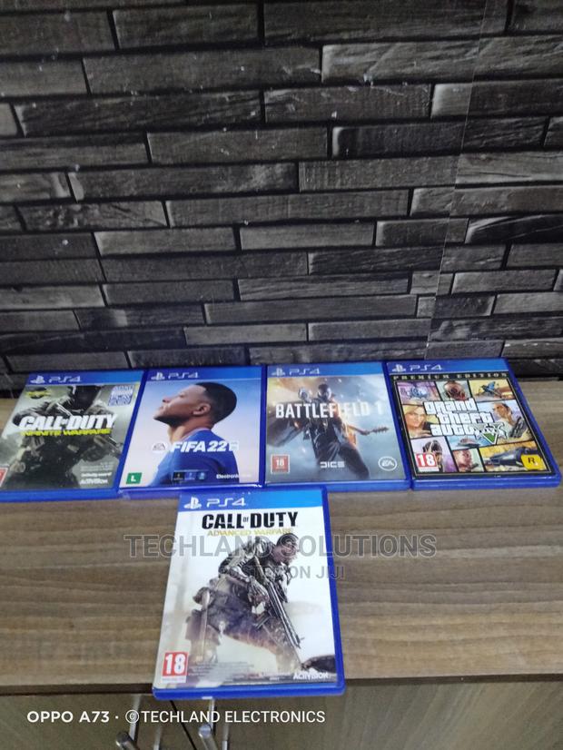 New Ps4/Ps5 Games - main view