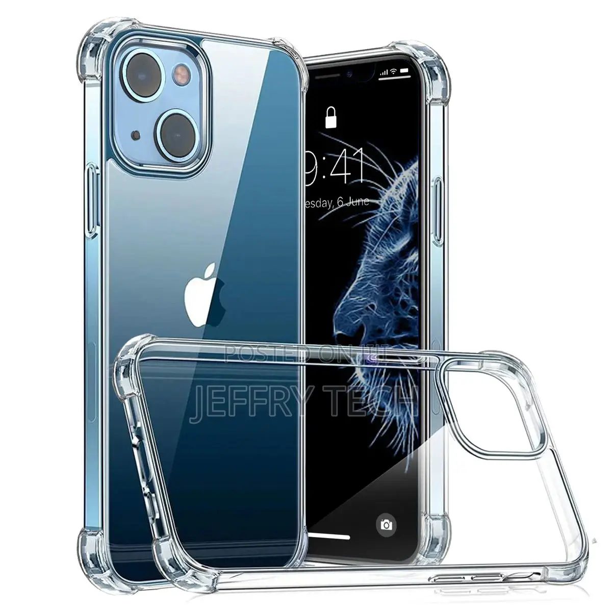 iPhone 13 Series Clear Case - Shockproof Full Protection