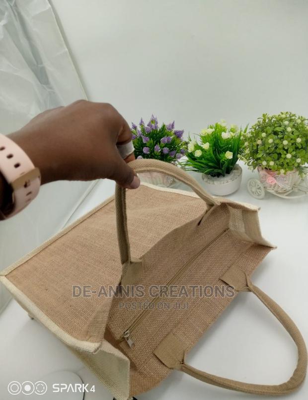 Zipper Jute Bags - main view