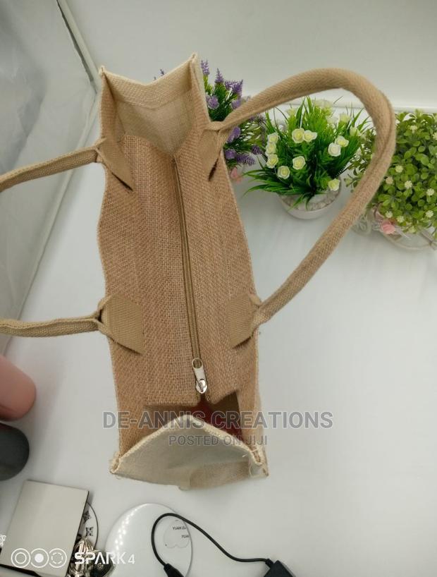 Zipper Jute Bags - thumbnail 2