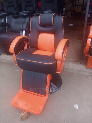 Orange Local Made Barber Chair - thumbnail 2