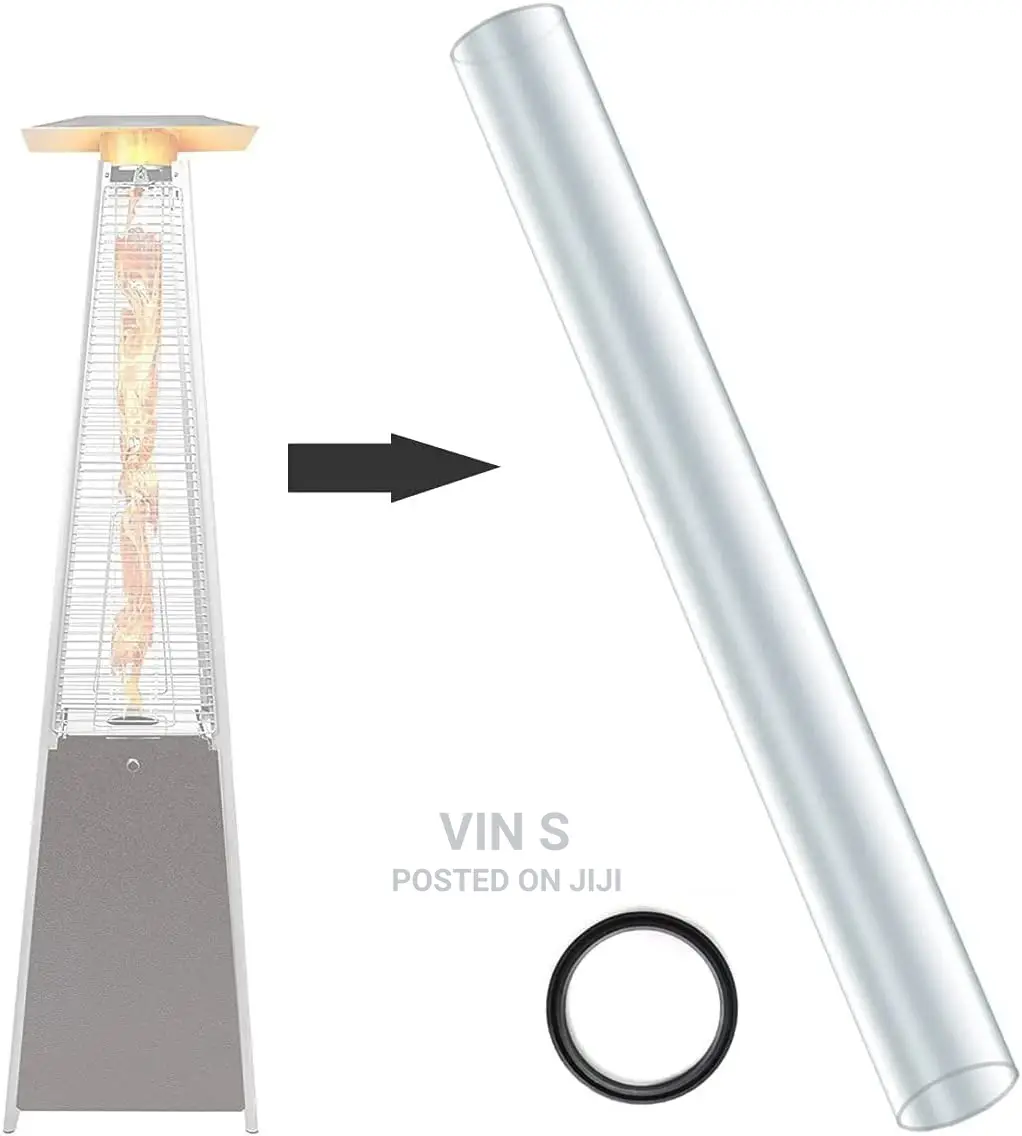 Glass Tube Replacement for Pyramid Gas Patio Heaters Warmer