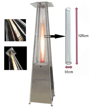 Glass Tube Replacement for Pyramid Gas Patio Heaters'